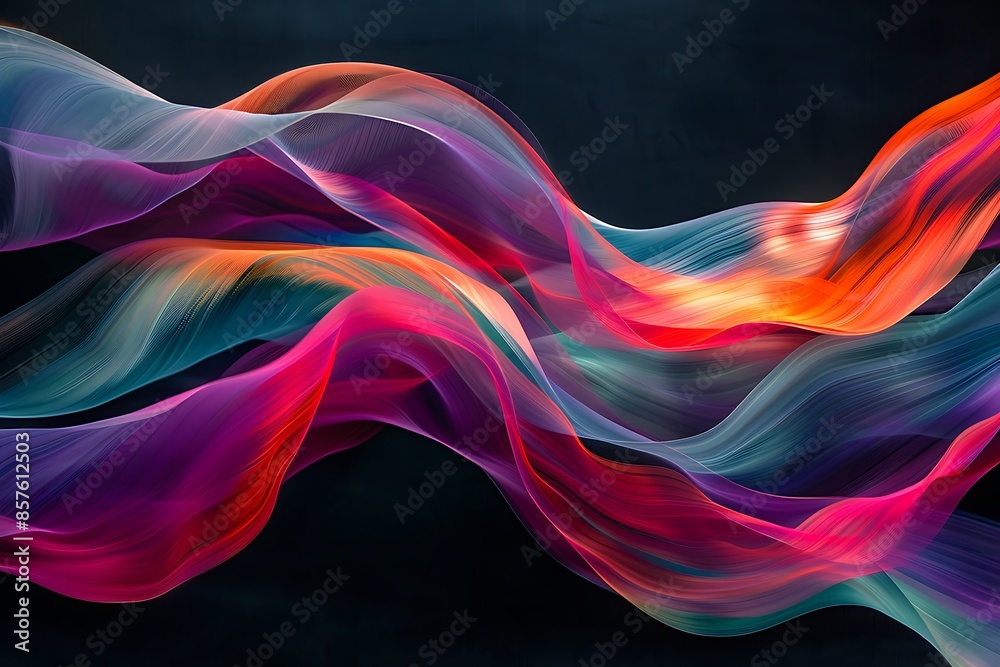 Abstract Waves of Color Abstract Waves of Color