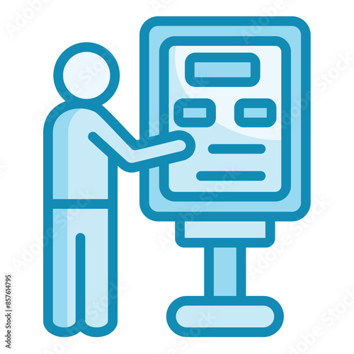 Registration Kiosk Icon
