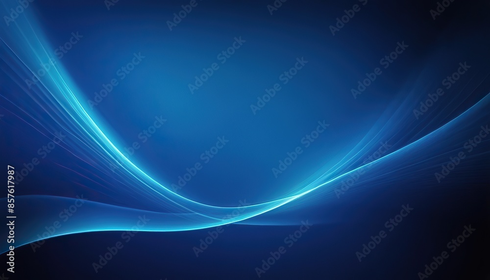 Abstract blue background with smooth lines Abstract blue background with smooth lines