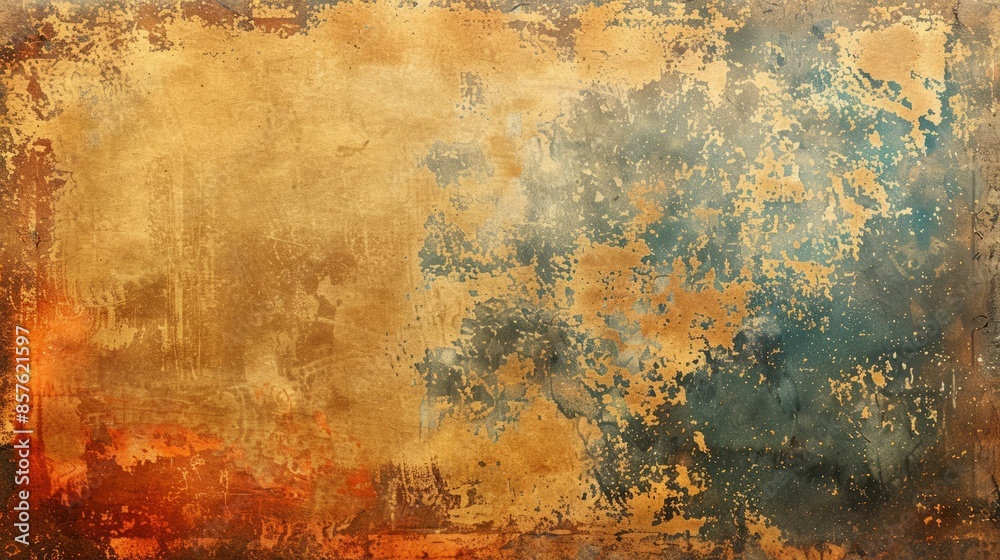 Hand painted grunge texture on paper Hand painted grunge texture on paper