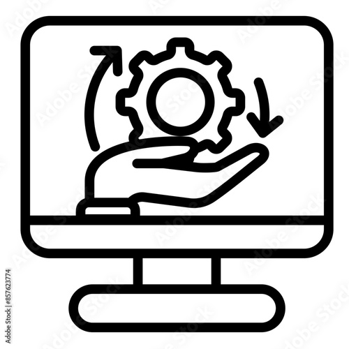 Automated Service Icon