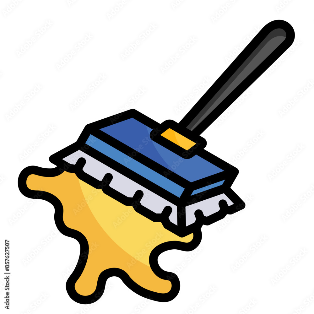 Fototapeta premium Scrub Brush Icon