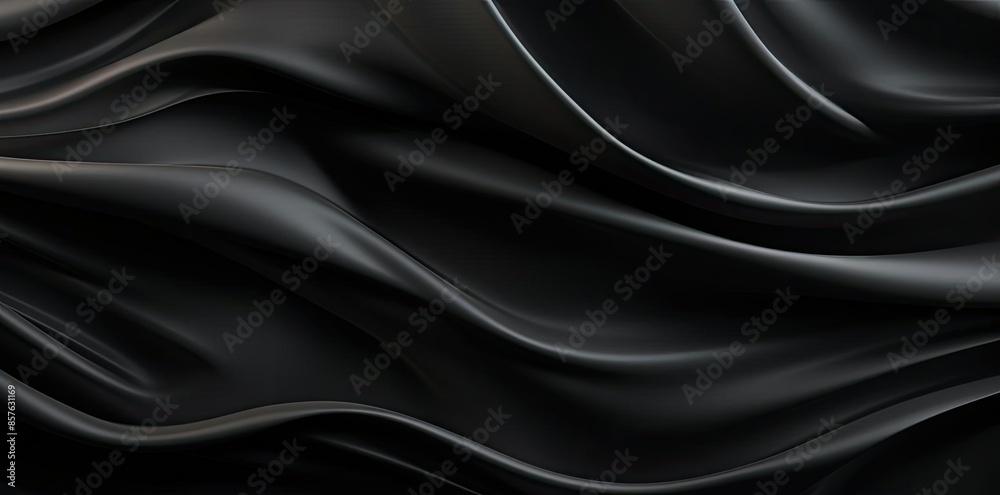matte black background with a lot of waves matte black background with a lot of waves