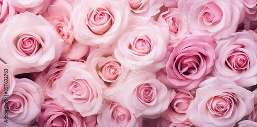 pink roses background with a lot of roses