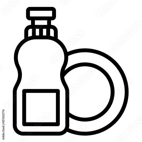 Dishwasher Detergent Icon
