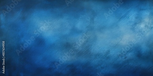 royal blue background with clouds in the sky, featuring a row of trees on the left, a blue sky with scattered clouds in the center, and a white cloud on the right