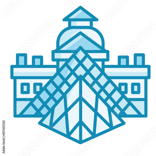 Louvre Museum Icon