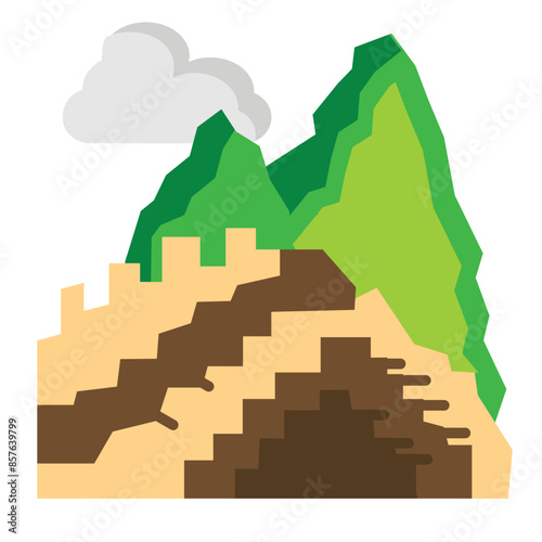 Machu Picchu Icon