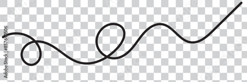 wavy line pattern with curvy abstract squiggles in a psychedelic wiggle design.
