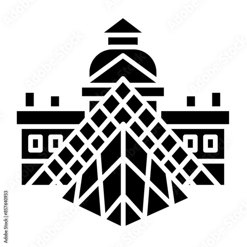 Louvre Museum Icon