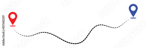 Map and location symbols set. Mapping icon collection. Geolocation map path distance. GPS cartography position. Pinpoint, map search, route, navigator 