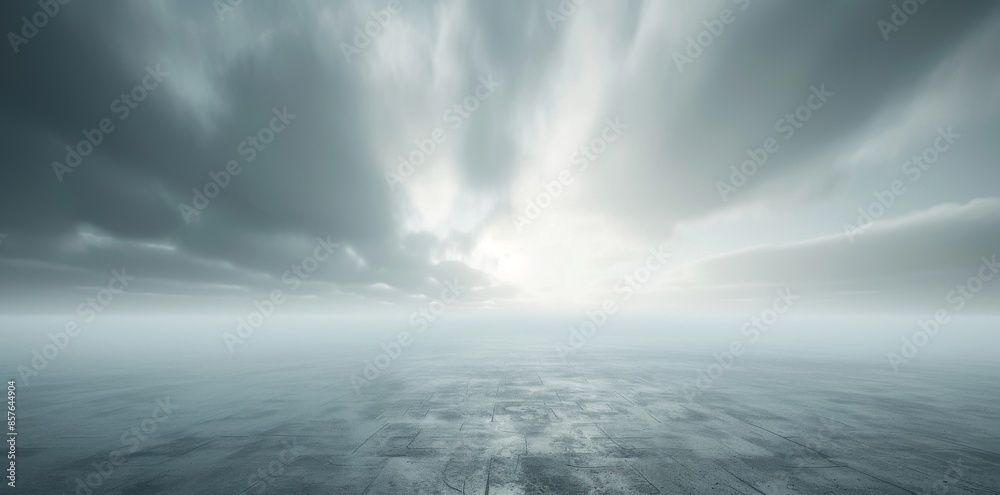 Enigmatic Mist. A foggy, high-detail plain background Enigmatic Mist. A foggy, high-detail plain background
