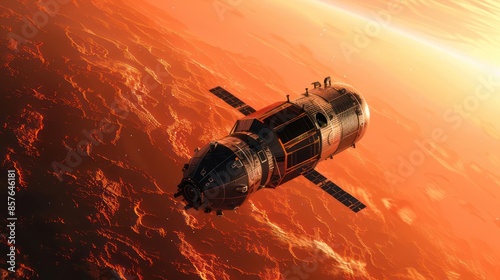 Technological challenges and advancements in deep space exploration missions, such as the search for life on Mars