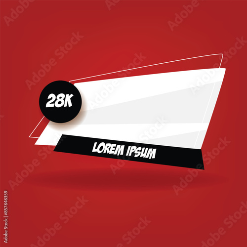Vector abstract label background. Design element
