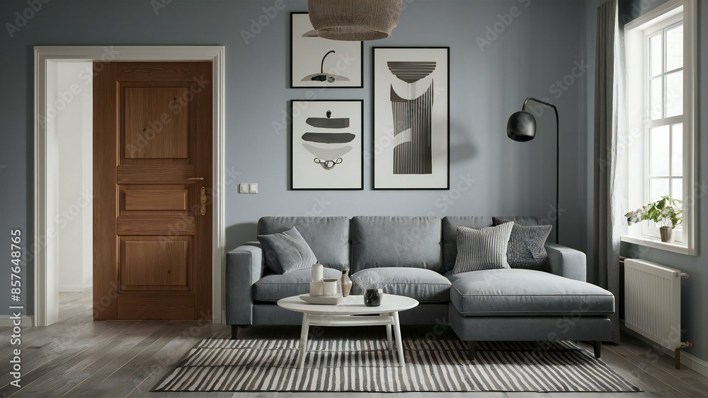Obraz premium luxury apartment suite lounge