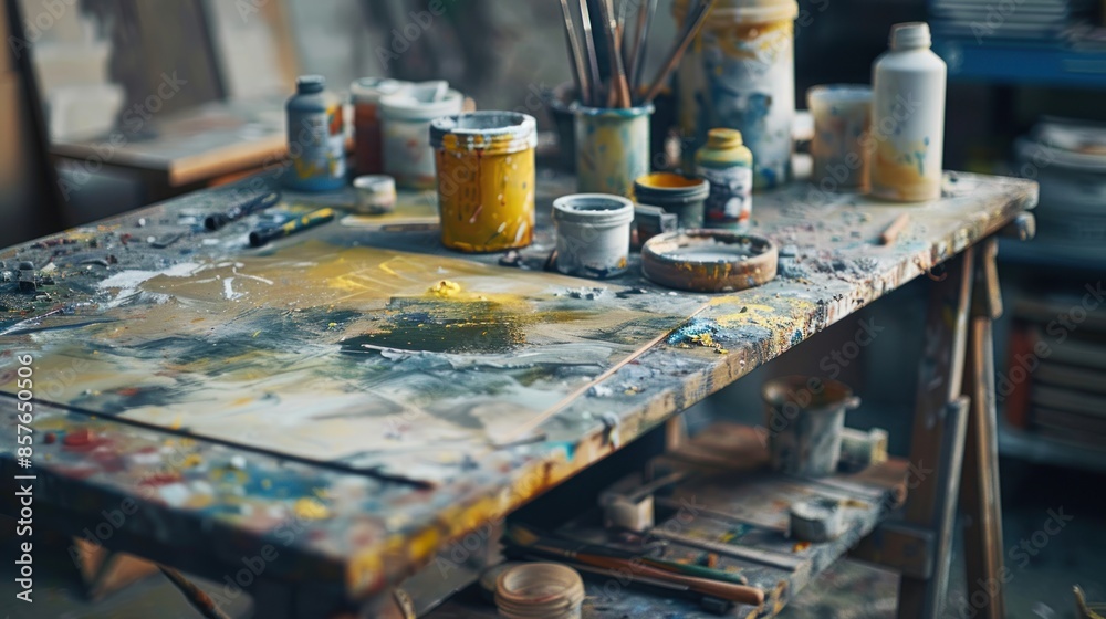 Painter and decorator work table Painter and decorator work table