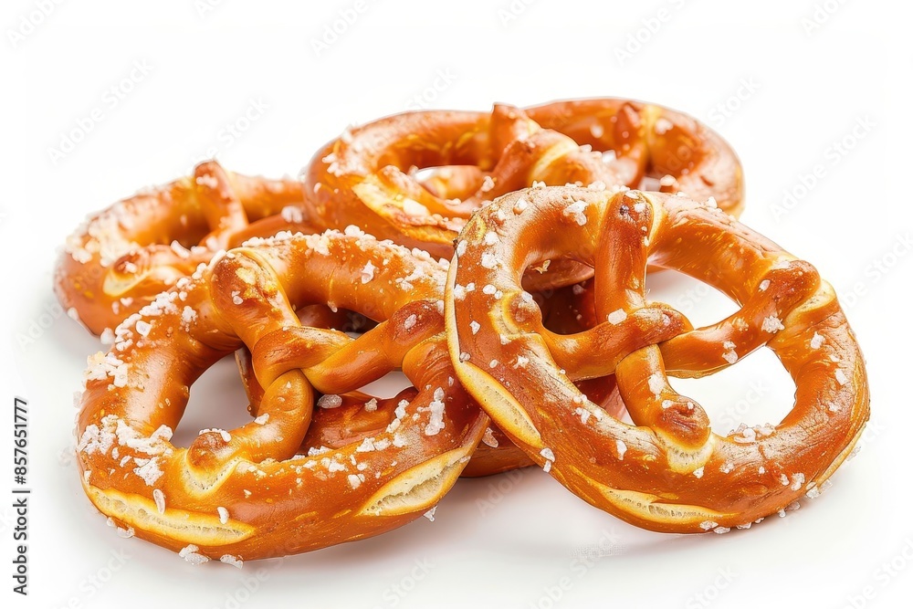 appetizing pretzels isolated on white background tempting snack perfect for oktoberfest or casual gatherings cut out photo appetizing pretzels isolated on white background tempting snack perfect for oktoberfest or casual gatherings cut out photo