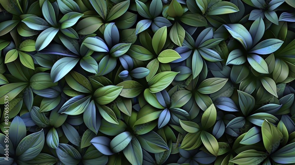Vibrant Hyperrealistic Tropical Leaf Nature Pattern on Dark Background Vibrant Hyperrealistic Tropical Leaf Nature Pattern on Dark Background