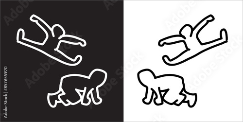  IIlustration Vector graphics of Bitsbats icon