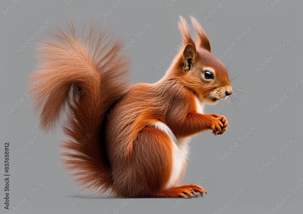 Eurasian red squirrels are very beautiful Eurasian red squirrels are very beautiful