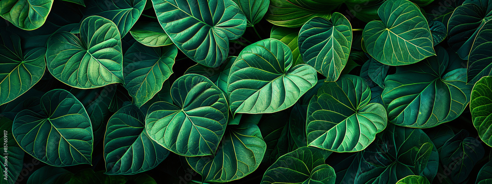 close up shot, plant in the garden, green leaf , micro tropical nature background close up shot, plant in the garden, green leaf , micro tropical nature background