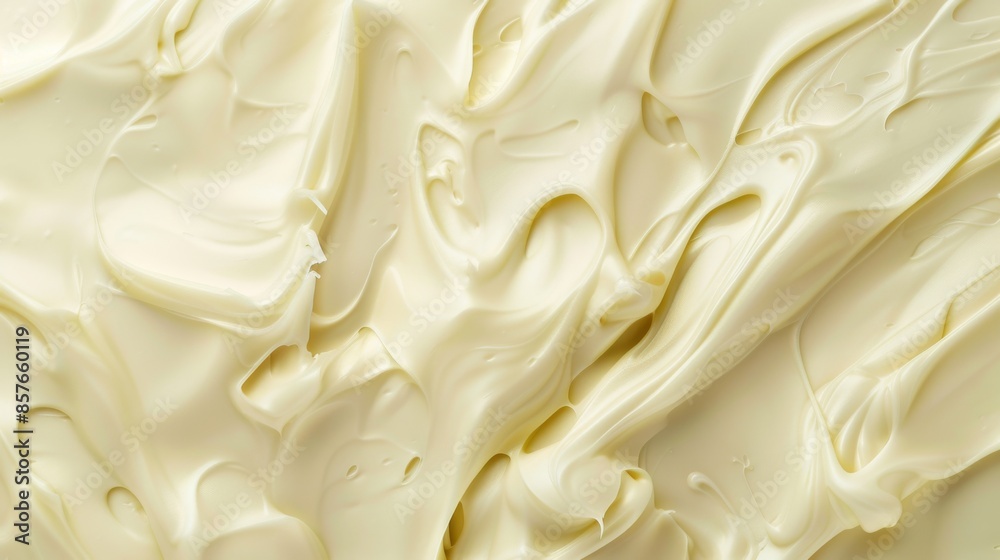 Obraz premium Luxurious Cream Silk Texture. Elegant and Sophisticated Concept