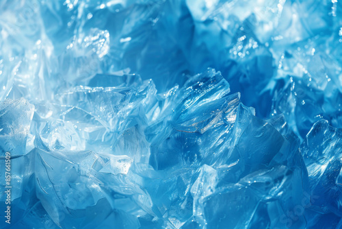 abstract style, a mixture of ice glacier for background