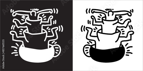  IIlustration Vector graphics of Bitsbats icon