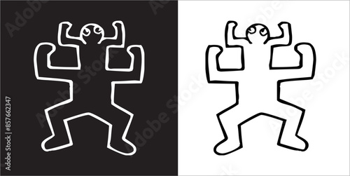  IIlustration Vector graphics of Bitsbats icon