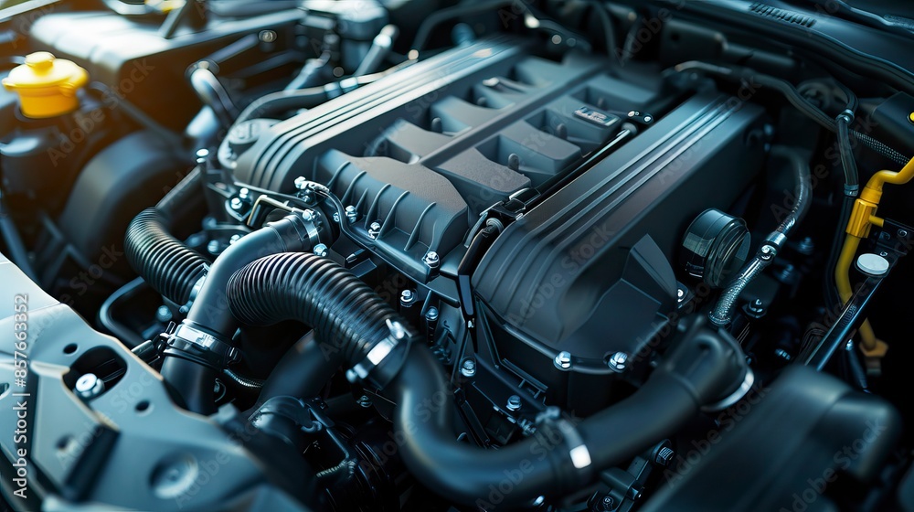 Wipe the car engine, poen Wipe the car engine, poen