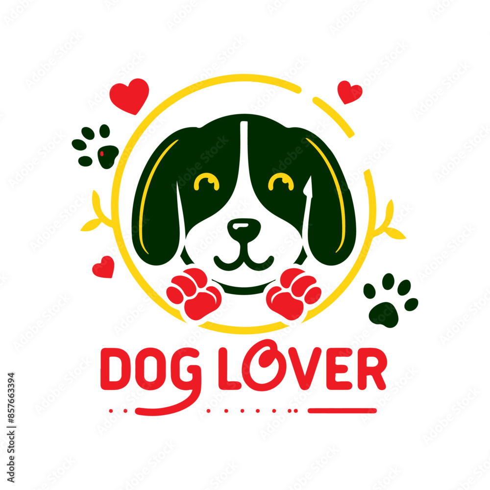 Dog logo and t-shirt design, plus any brand design, vector illustration file. Dog logo and t-shirt design, plus any brand design, vector illustration file.