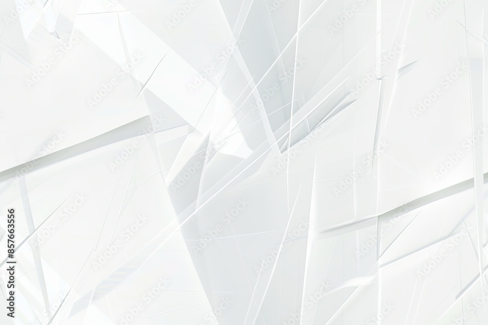 Fototapeta premium White Minimalist Abstract Background created with Generative AI