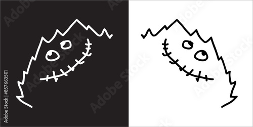  IIlustration Vector graphics of Bitsbats icon