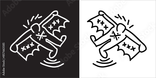  IIlustration Vector graphics of Bitsbats icon