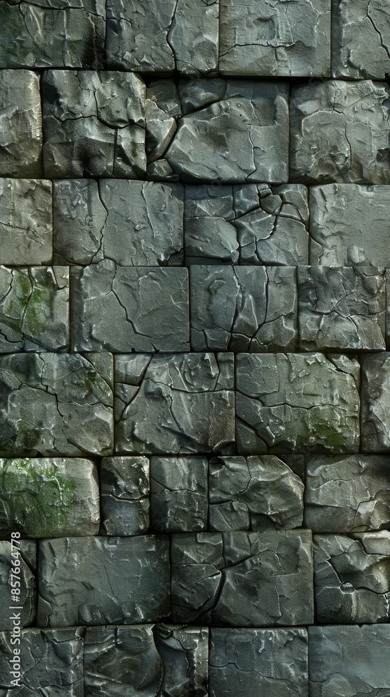 Fototapeta premium Medieval Castle Wall Texture. Historical architecture concept