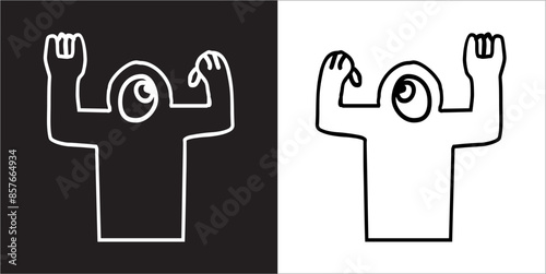  IIlustration Vector graphics of Bitsbats icon