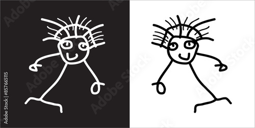 IIlustration Vector graphics of Bitsbats icon