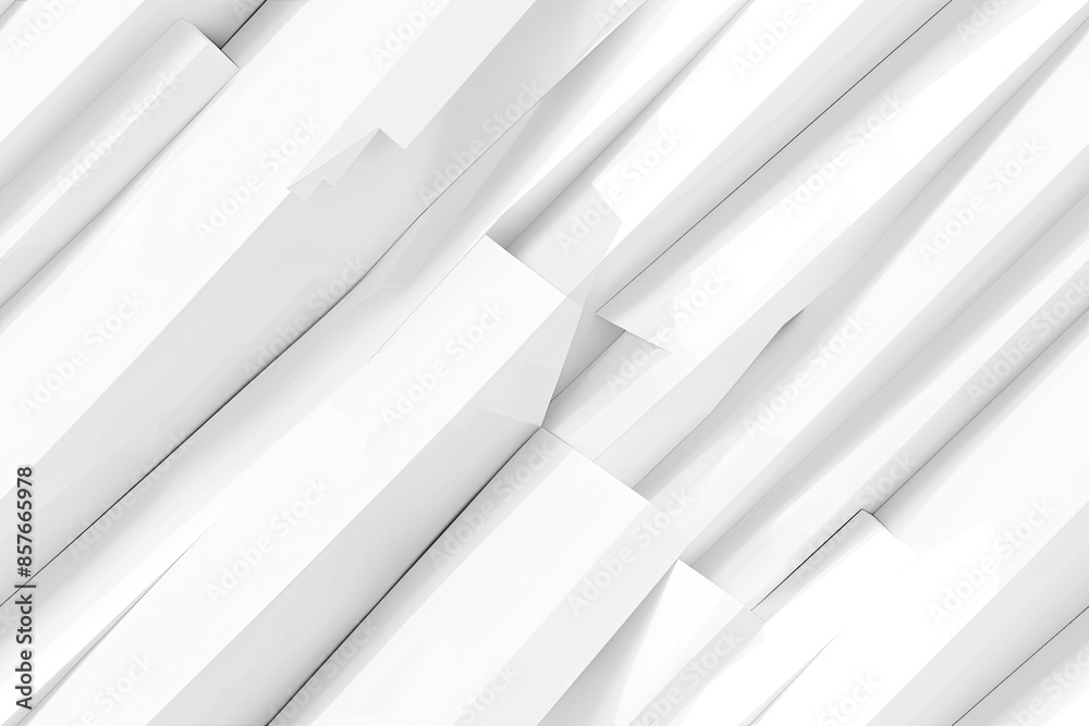 Fototapeta premium White Minimalist Abstract Background created with Generative AI
