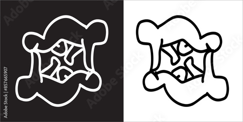  IIlustration Vector graphics of Bitsbats icon