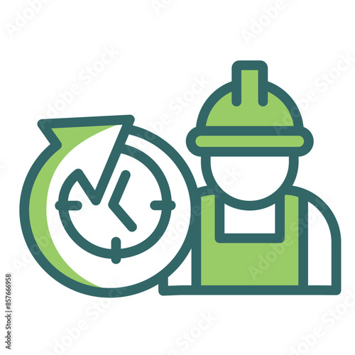 Temp Worker Icon