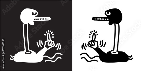  IIlustration Vector graphics of Bitsbats icon