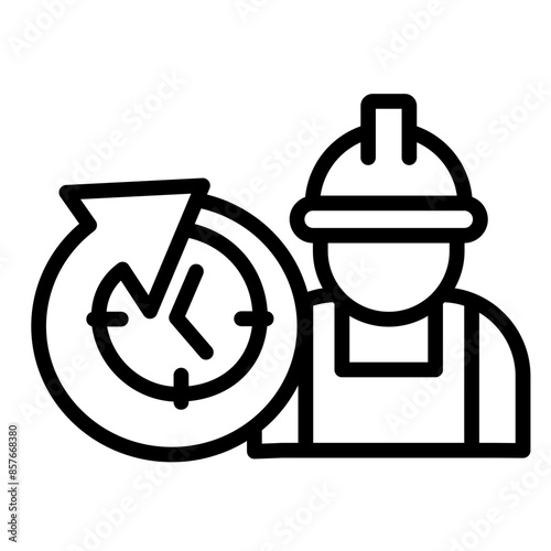 Temp Worker Icon