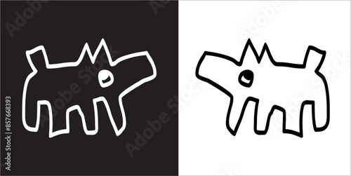  IIlustration Vector graphics of Bitsbats icon