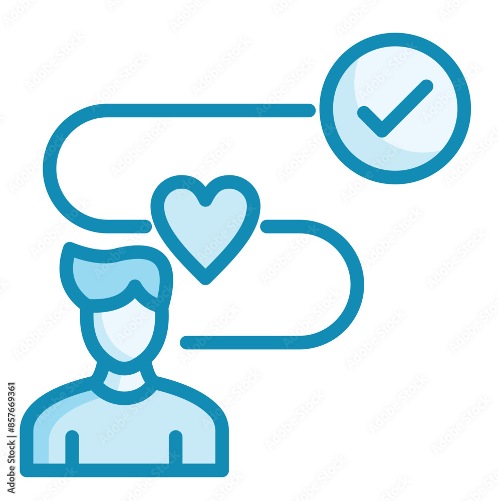 Customer Journey Icon Customer Journey Icon