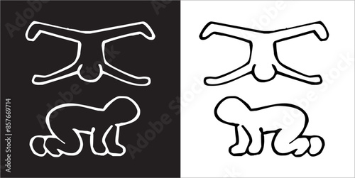  IIlustration Vector graphics of Bitsbats icon