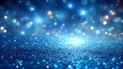 Blue sparkle glitter abstract background. Abstract blue sparkle glitter background.
