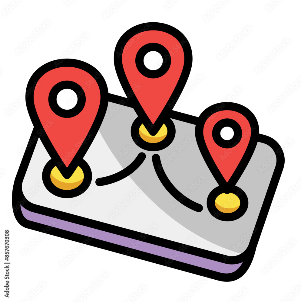 Location-Based Marketing Icon Location-Based Marketing Icon