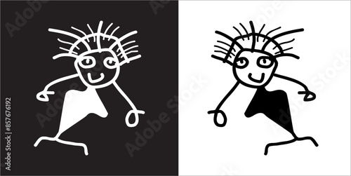  IIlustration Vector graphics of Bitsbats icon