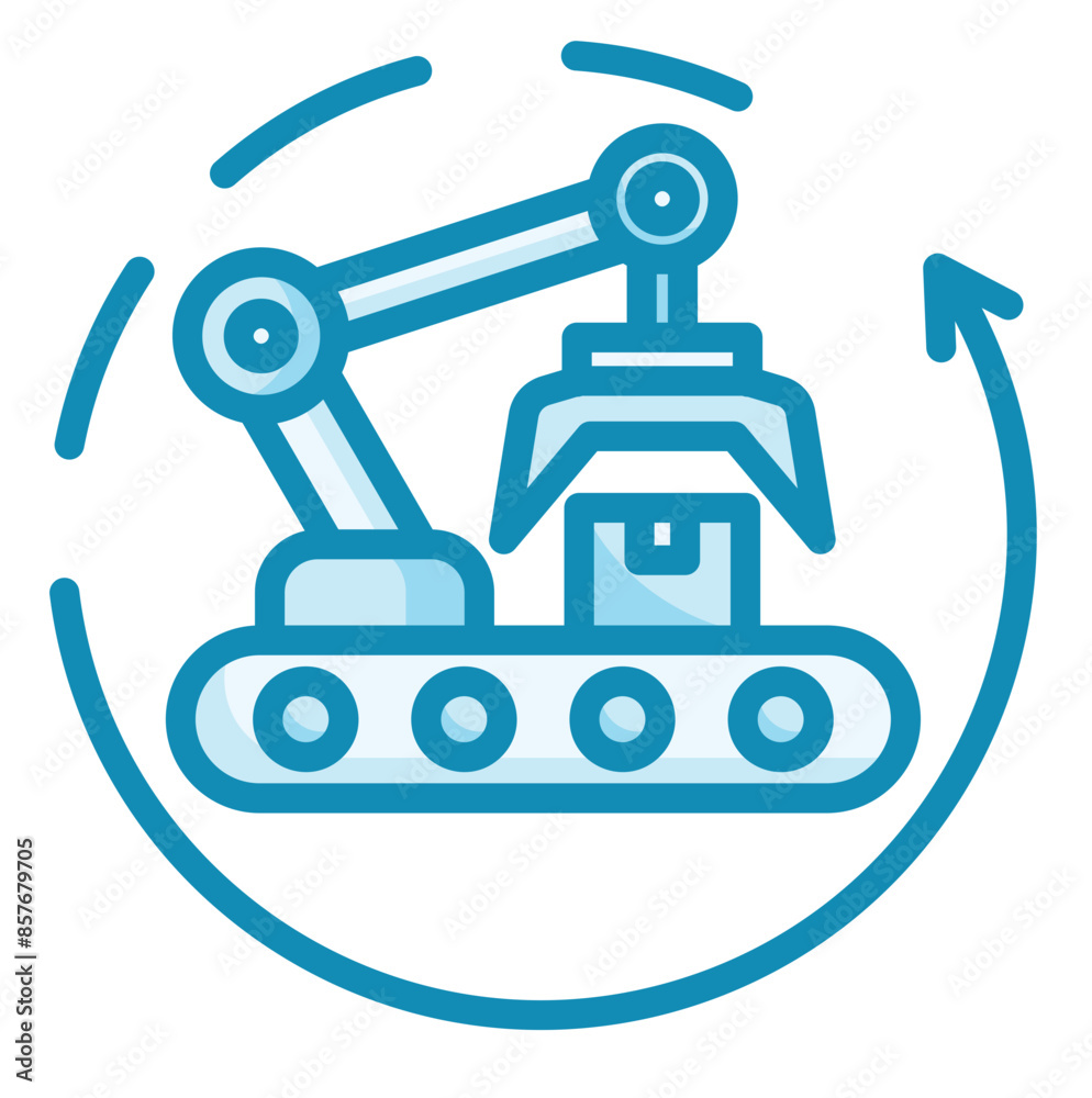 Pull Production Icon Pull Production Icon
