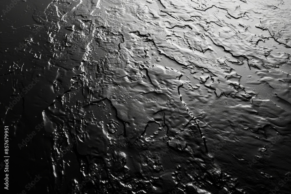 Sleek Black Texture. Stylish background concept